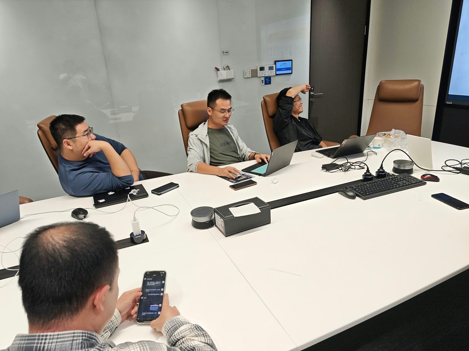 Insperte team reviewing a client research request